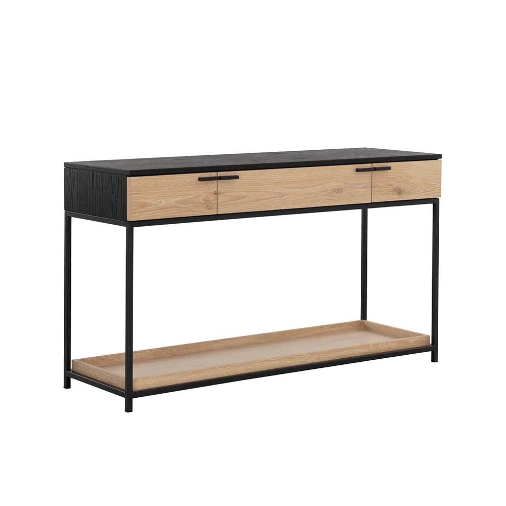 Rosso Console Table Soft Closing Drawers - LOOMLAN - SUNPAN - Console Tables