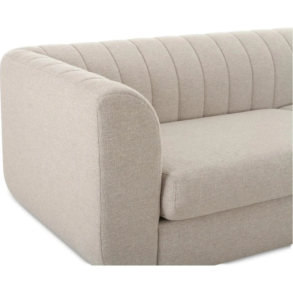 Rosy Performance Fabric Sofa - LOOMLAN - Moe's Home - Sofas & Loveseats