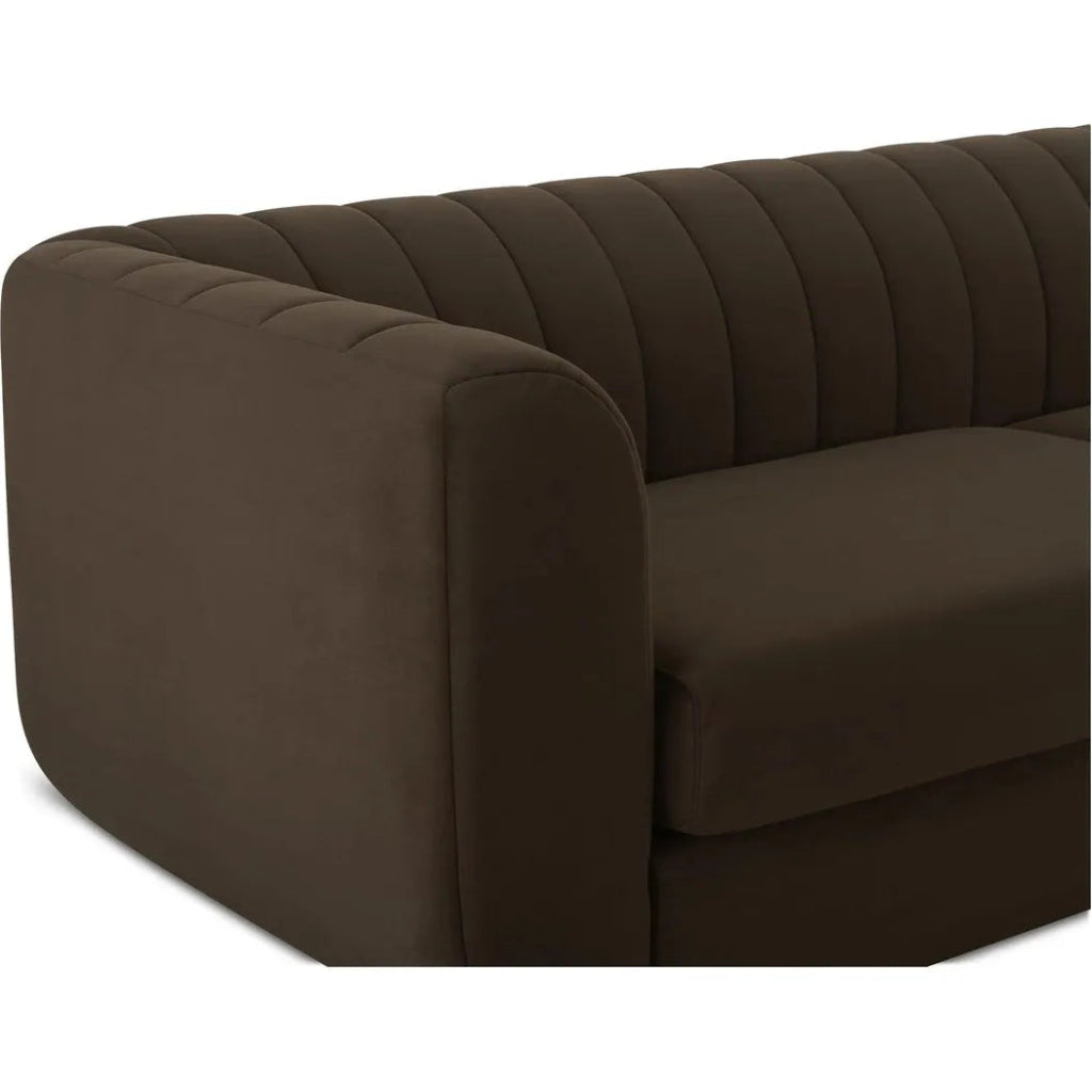 Rosy Performance Fabric Sofa - LOOMLAN - Moe's Home - Sofas & Loveseats