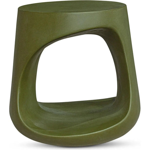 Rothko Concrete Outdoor Side Table - LOOMLAN - Moe's Home - Outdoor Side Tables
