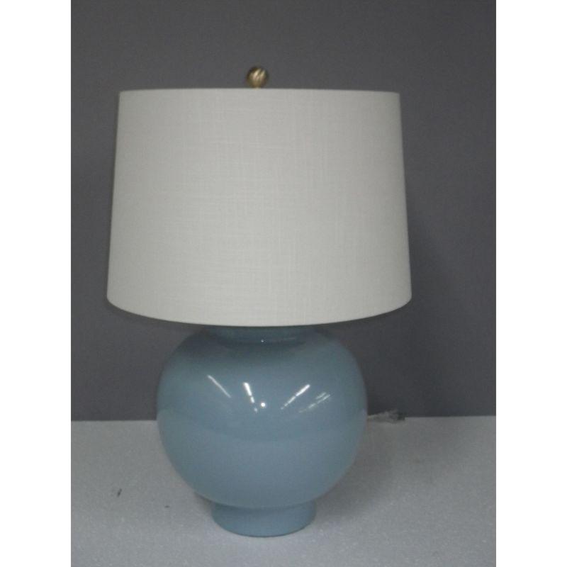 Round Ceramic Made Table Lamp - LOOMLAN - Wildwood - Table Lamps