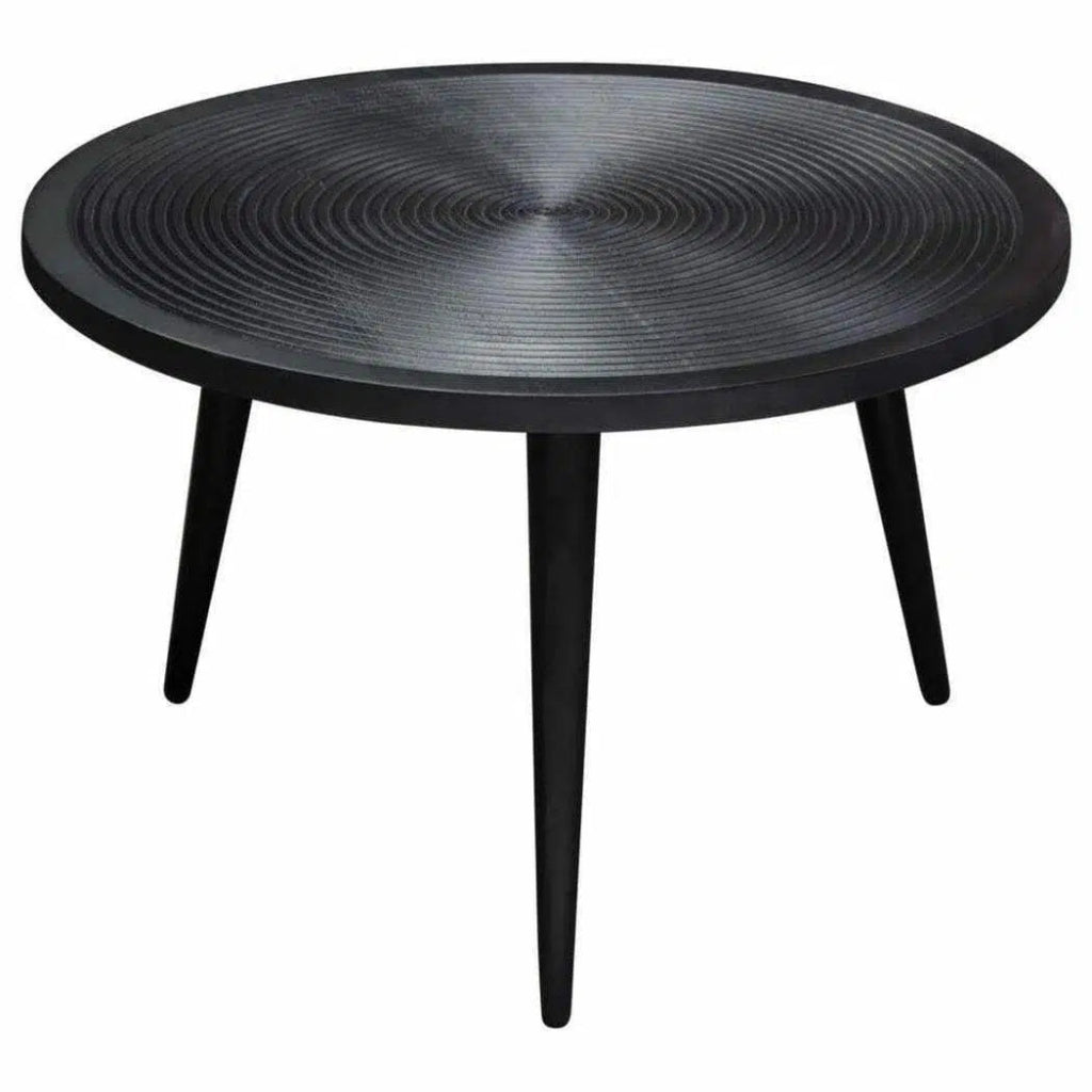 Round Cocktail Table Wood Top - LOOMLAN - Diamond Sofa - Coffee Tables