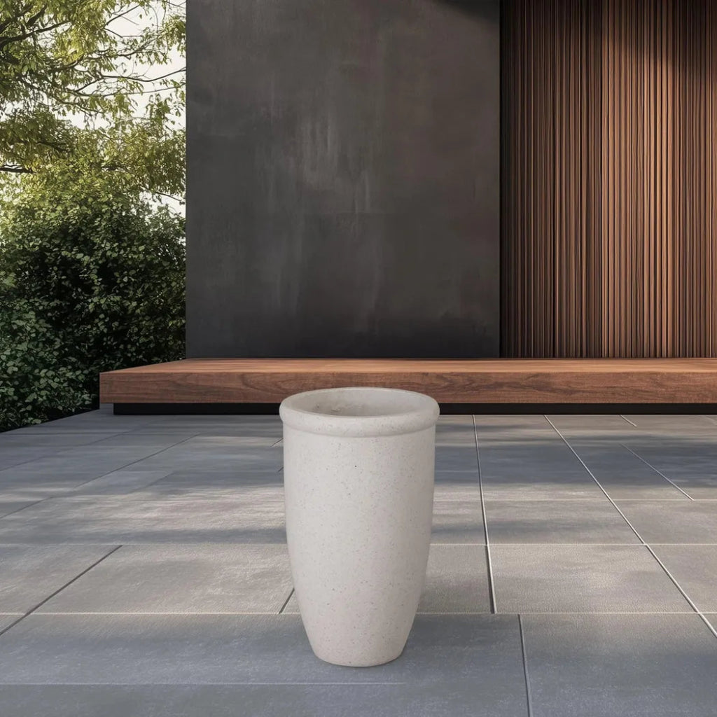 Round Lip Terrazzo Planter - LOOMLAN - Planters