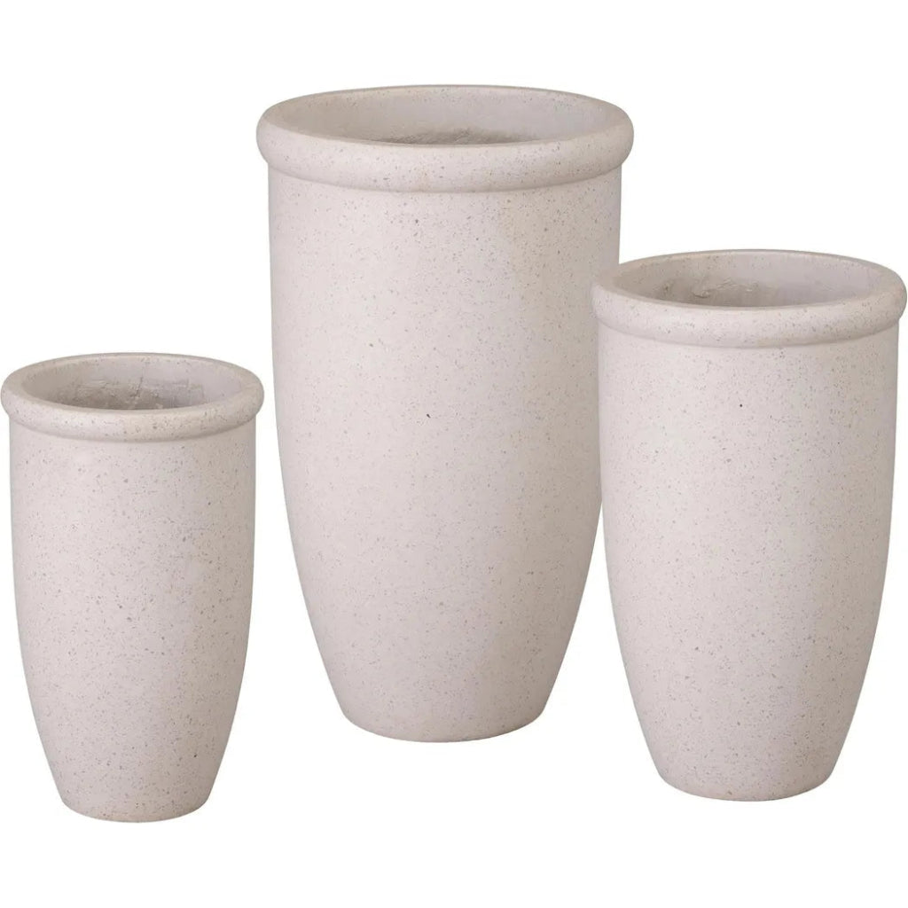 Round Lip Terrazzo Planter - LOOMLAN - Planters