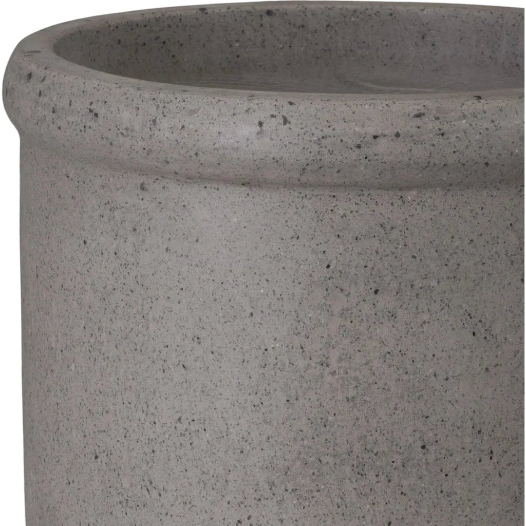 Round Lip Terrazzo Planter - LOOMLAN - Planters