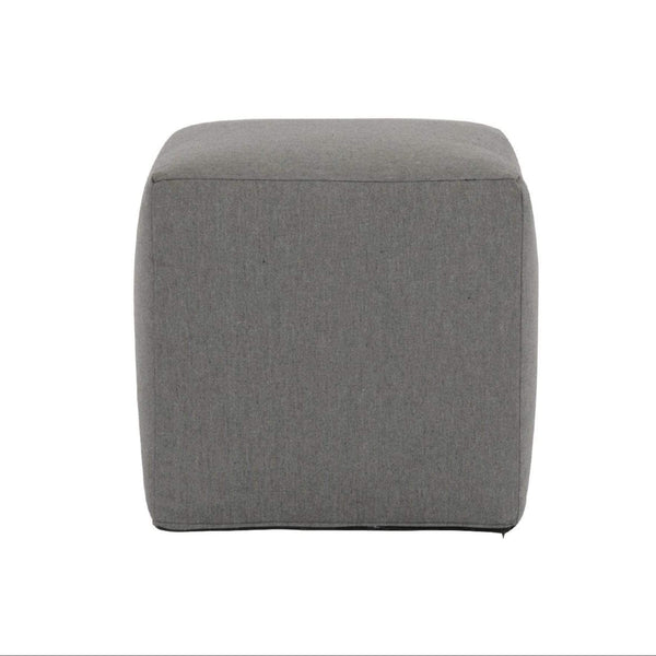 Bazaar Sunbrella Upholstered Weatherproof Outdoor Pouf