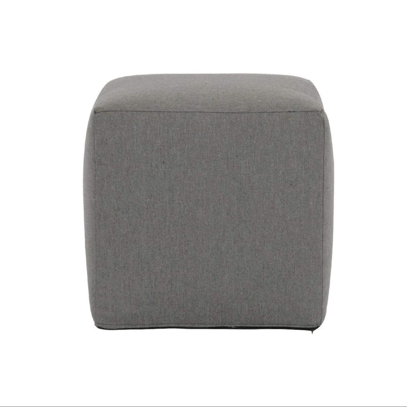 Bazaar Sunbrella Upholstered Weatherproof Outdoor Pouf