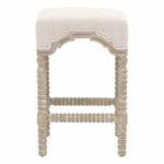 Rue Counter Stool Bisque French Linen Natural - LOOMLAN - Essentials For Living - Counter Stools