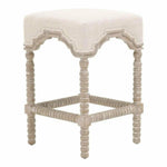 Rue Counter Stool Bisque French Linen Natural - LOOMLAN - Essentials For Living - Counter Stools