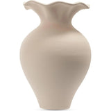 Ruffle 12In Terracotta Beige Descorative Vessel - LOOMLAN - Moe's Home - Vases & Jars