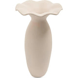 Ruffle 16In Terracotta Beige Descorative Vessel - LOOMLAN - Moe's Home - Vases & Jars
