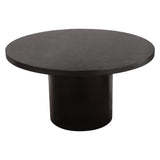 Rune Wood Top Round Dining Table - LOOMLAN - Diamond Sofa - Dining Tables