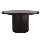 Rune Wood Top Round Dining Table - LOOMLAN - Diamond Sofa - Dining Tables