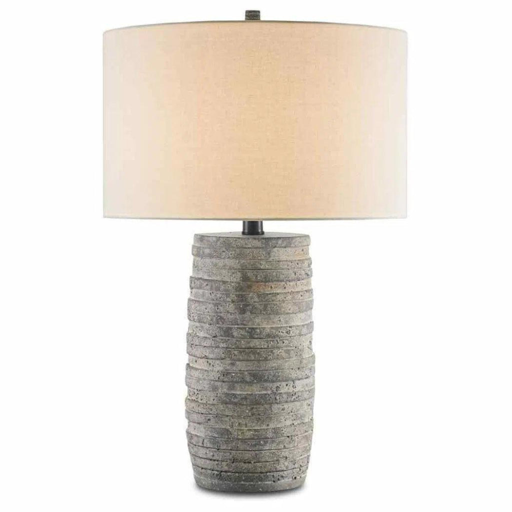 Rustic Innkeeper Table Lamp - LOOMLAN - Currey & Co - Table Lamps