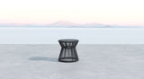 Milano Aluminum Made Modern Design Outdoor End Table