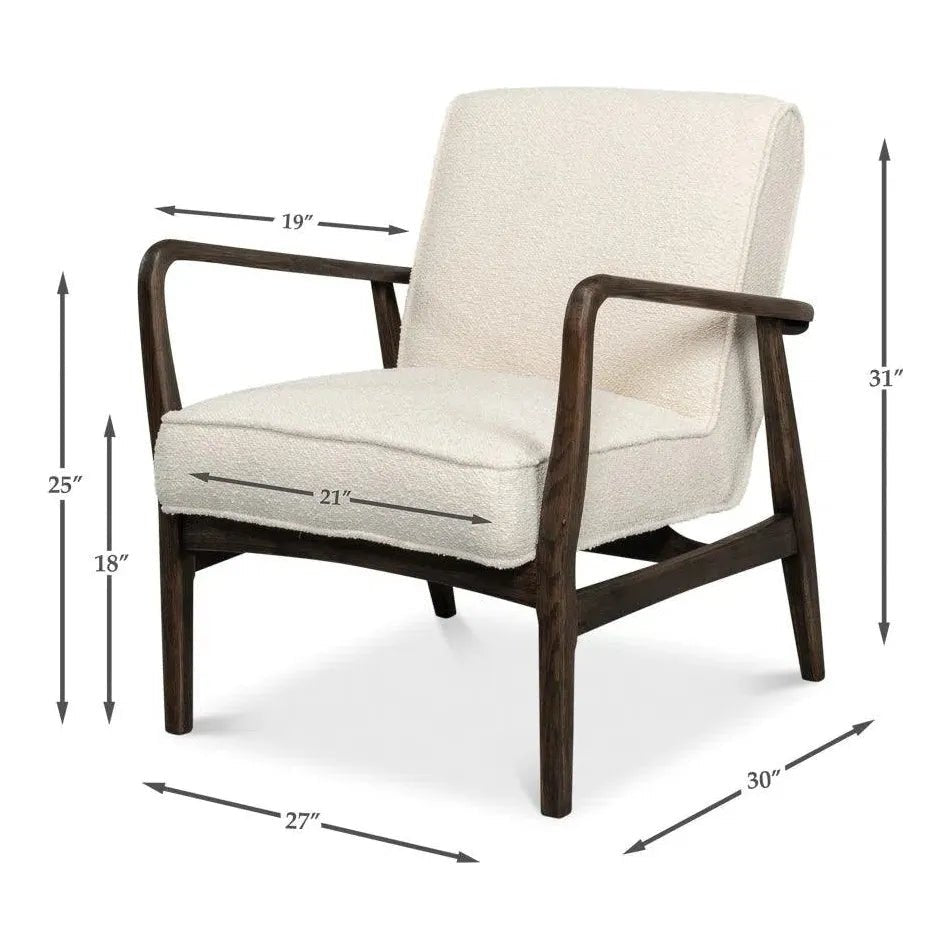 Ryder Side Chair - LOOMLAN - Sarreid - Accent Chairs