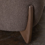 Ryder Toffee Polyester Fabric Modern Sofa - LOOMLAN - Diamond Sofa - Sofas & Loveseats