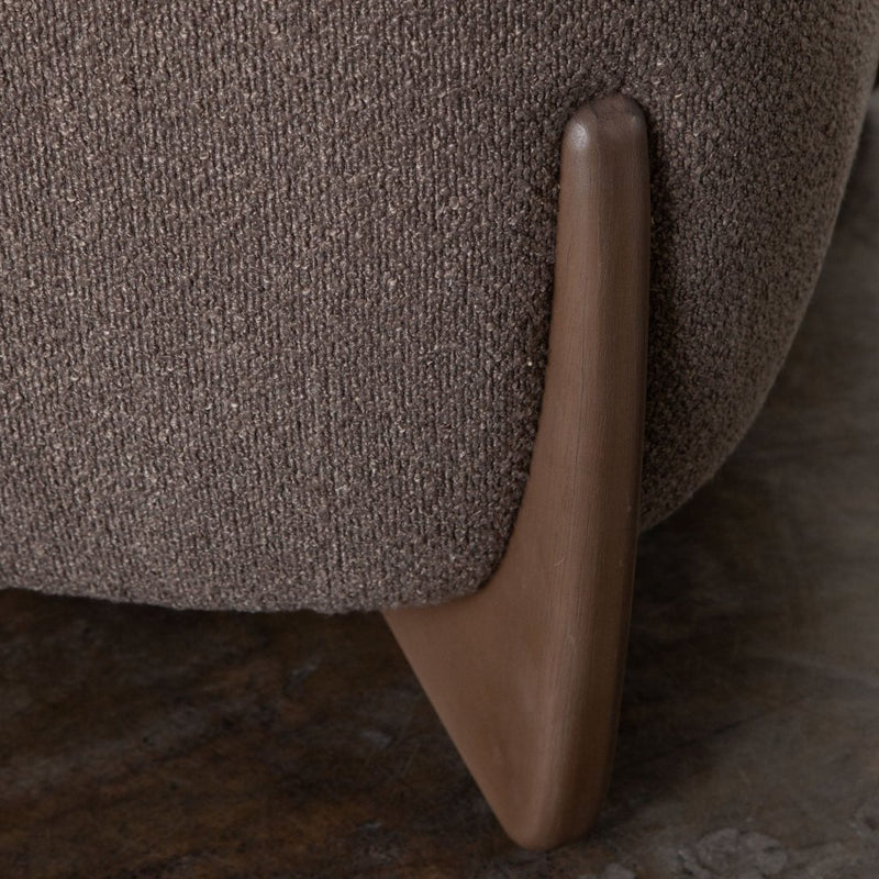 Ryder Toffee Polyester Fabric Modern Sofa - LOOMLAN - Diamond Sofa - Sofas & Loveseats