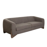 Ryder Toffee Polyester Fabric Modern Sofa - LOOMLAN - Diamond Sofa - Sofas & Loveseats