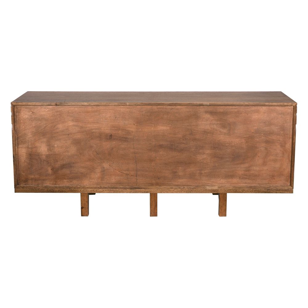 Ryder Wooden Brown Sideboard - LOOMLAN - Sideboards