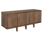 Ryder Wooden Brown Sideboard - LOOMLAN - Sideboards