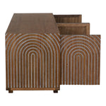 Ryder Wooden Brown Sideboard - LOOMLAN - Sideboards