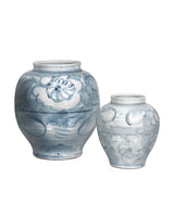 Ming-Style Countryside Large Preserve Pot