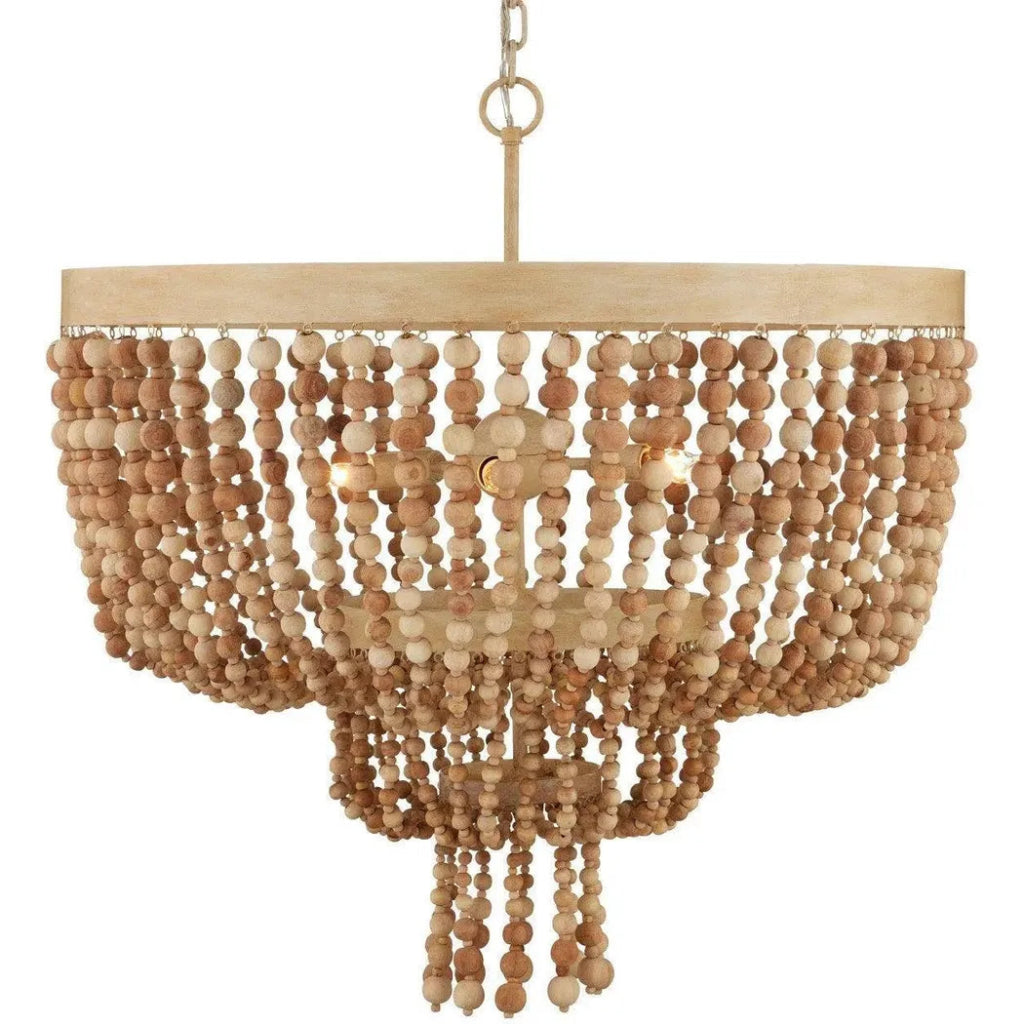 Sabia Chandelier - LOOMLAN - Currey & Co - Chandeliers