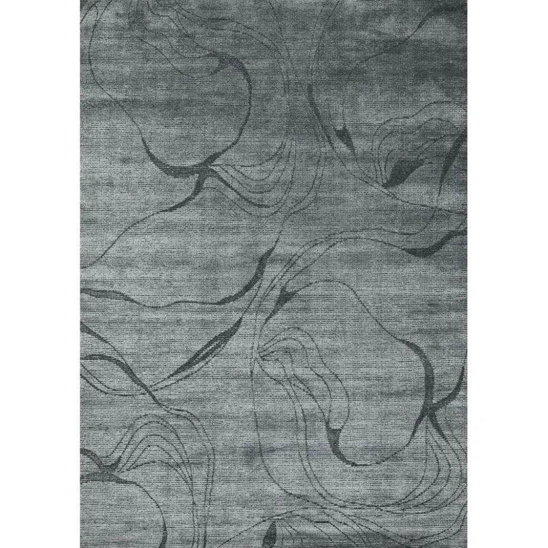 Sachi Ocean Blue Handmade Wool Rug Design - LOOMLAN - Linie Design - Area Rugs