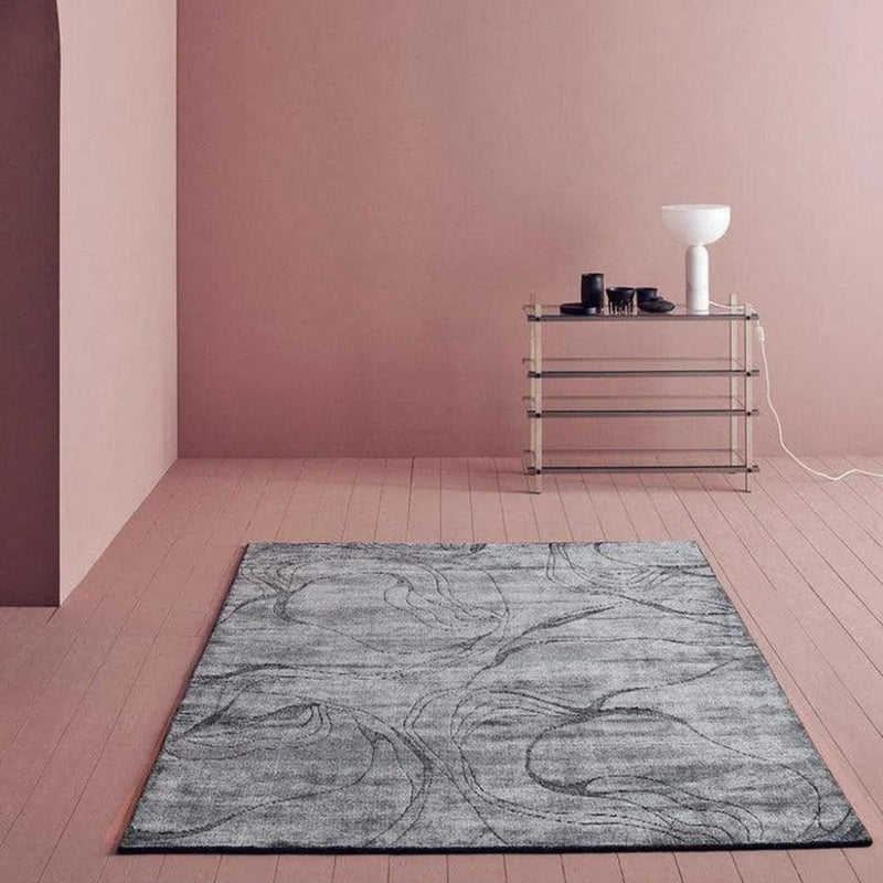 Sachi Ocean Blue Handmade Wool Rug Design - LOOMLAN - Linie Design - Area Rugs