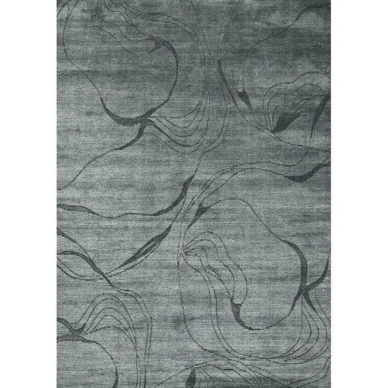 Sachi Ocean Blue Handmade Wool Rug Design - LOOMLAN - Linie Design - Area Rugs