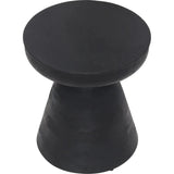 Sage Table Stool Matte Black - LOOMLAN - Zuo Modern - Side Tables