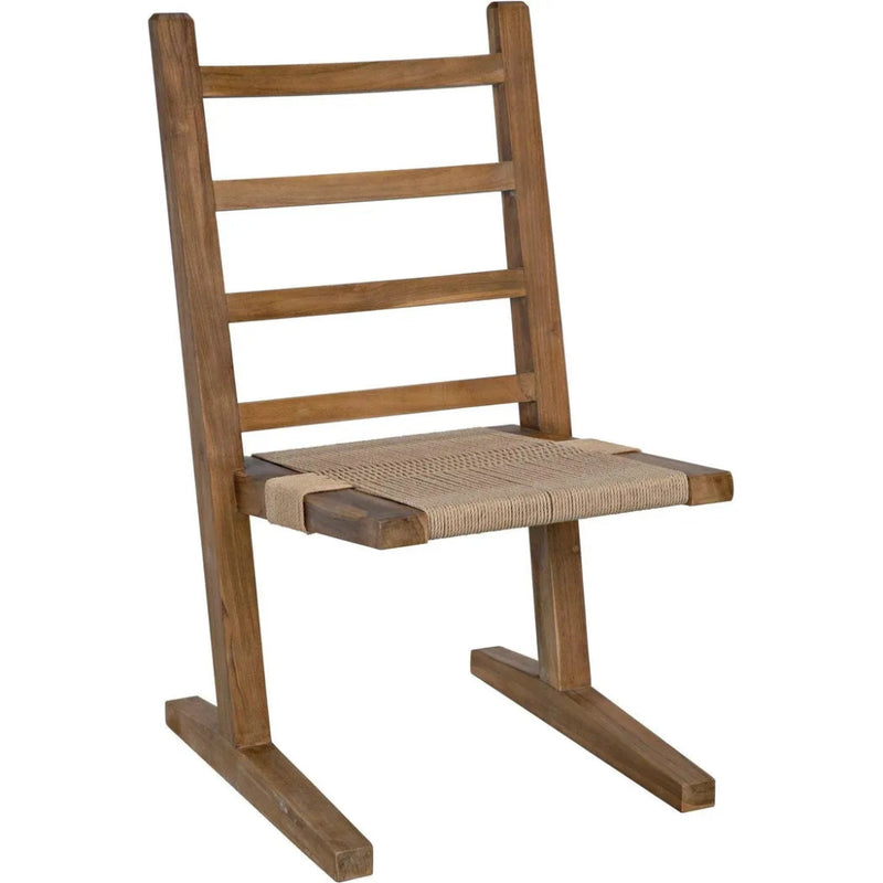 Salam Chair, Teak - LOOMLAN - Noir - Dining Chairs