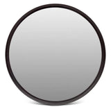 Samar Reclaimed Aluminum Round Mirror - LOOMLAN - Urbia - Wall Mirrors