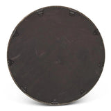 Samar Reclaimed Aluminum Round Mirror - LOOMLAN - Urbia - Wall Mirrors