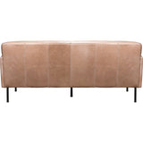 Samba Modern Style Leather Loveseat - LOOMLAN - Olivia + Quinn - Sofas & Loveseats