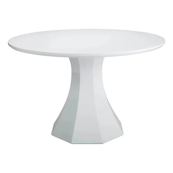 Sanara Wooden Round Dining Table - LOOMLAN - SUNPAN - Dining Tables