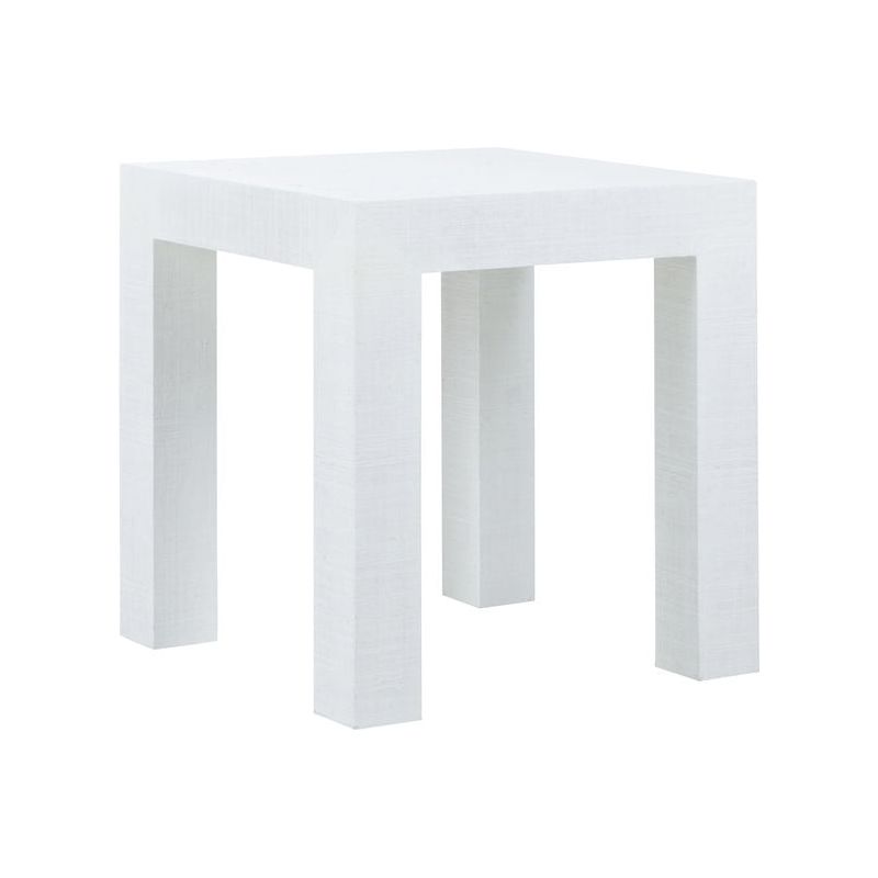 Sanibel Raffia Wrapped Square Side Table - LOOMLAN - Chelsea House - Side Tables