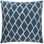 Sanur Blue Throw Pillow With Insert - LOOMLAN - Throw Pillows