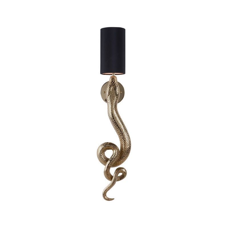 Sapera Snake Design Iron Made Wall Sconce - LOOMLAN - Wildwood - Wall Sconces