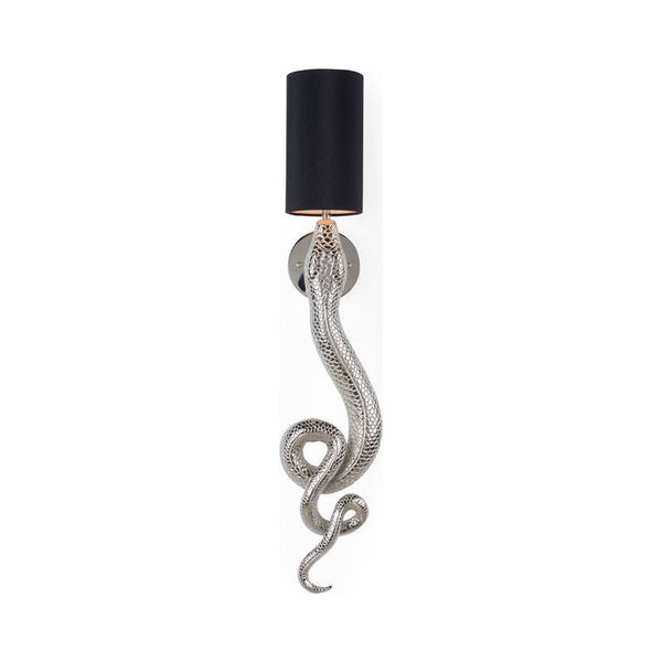 Sapera Snake Design Iron Made Wall Sconce - LOOMLAN - Wildwood - Wall Sconces