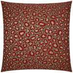 Sarafina Wine Red Taupe Large Throw Pillow Insert - LOOMLAN - D.V. Kap - Throw Pillows