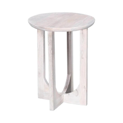 Sasha Elegant Design Wooden Side Table - LOOMLAN - LH Imports - Side Tables