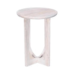 Sasha Elegant Design Wooden Side Table - LOOMLAN - LH Imports - Side Tables