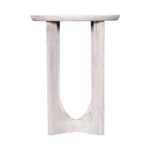 Sasha Elegant Design Wooden Side Table - LOOMLAN - LH Imports - Side Tables