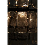 Satellite Black Steel and Glass Chandelier - LOOMLAN - Noir - Chandeliers
