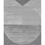 Satomy Anthracite Grey Geometric Wool Rug - LOOMLAN - Linie Design - Area Rugs