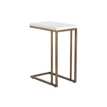 Sawyer Steel d Concrete Outdoor Rectangular End Table - LOOMLAN - SUNPAN - Outdoor Side Tables