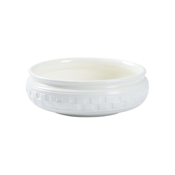 Scacchi Embossed Design Ceramic Bowl - LOOMLAN - Chelsea House - Boxes & Bowls