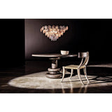 Scala Metal and Glass Chandelier - LOOMLAN - Noir - Chandeliers